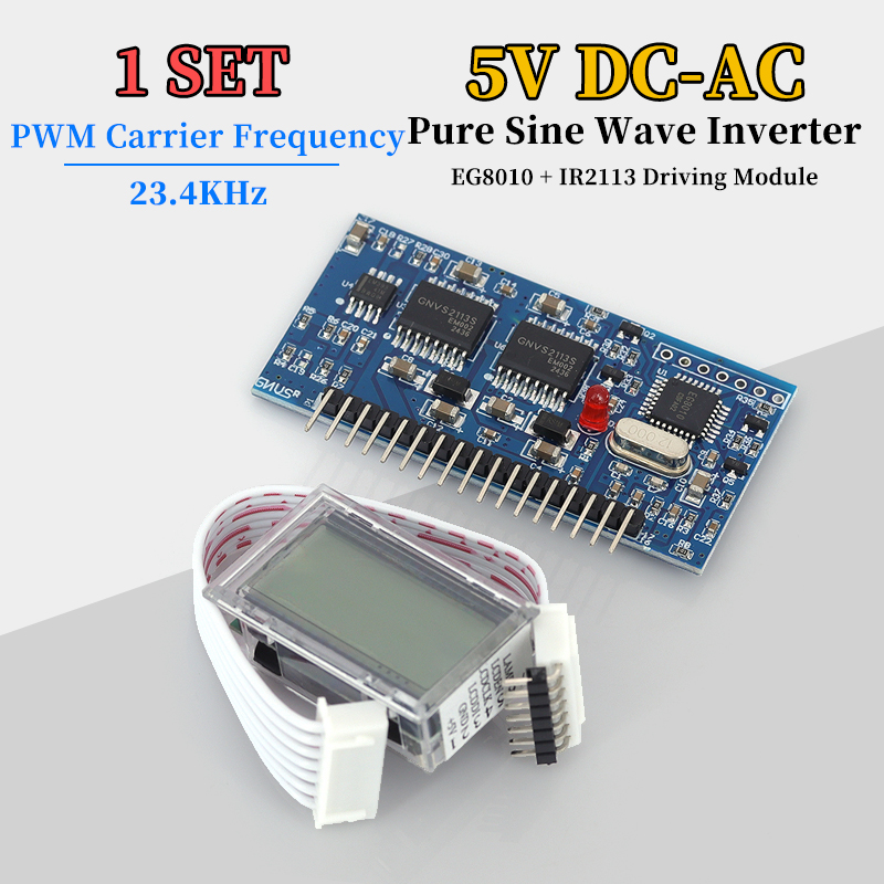 Egs002 Pure Sine Wave Inverter Driver Board - 5V DC-AC 순수 사인파 인버터 SPWM