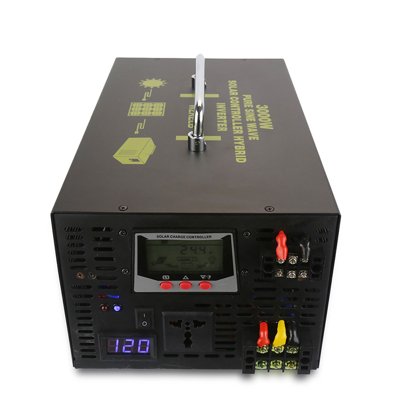 Inverter Pure Sine Wave 60Hz 120V 3000W - 순수 사인파 하이브리드 태양광 인버터, 3000W,