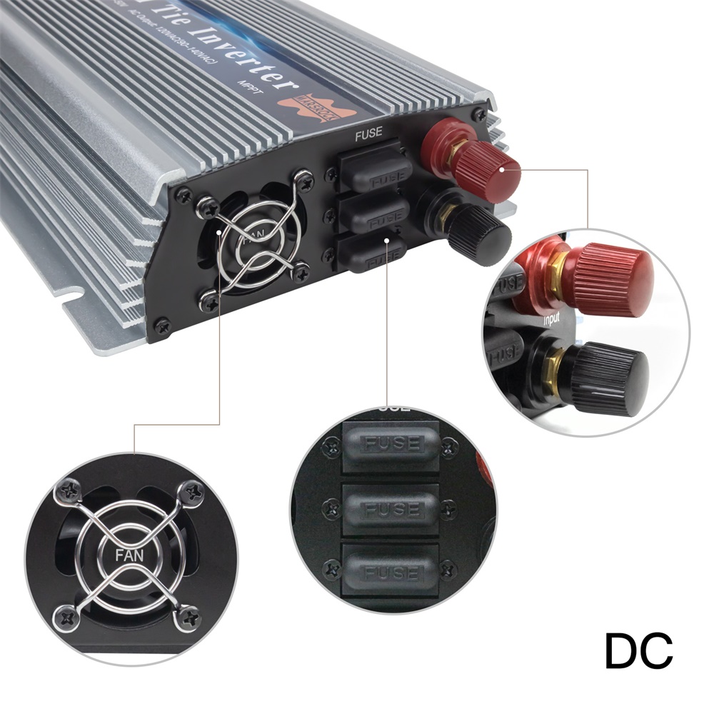 1000-1400W 그리드 타이 마이크로 태양광 인버터 - Micro Inverter 1400W Solar Grid Tie 리뷰 및 가격