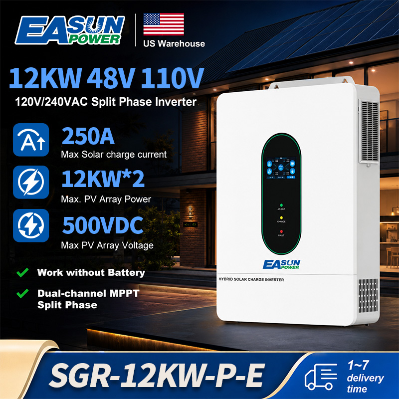 EASUN 파워 12kW 분할 위상 인버터, 110V, - Grid Tie Inverter Limiter 2000W 리뷰 및 가격