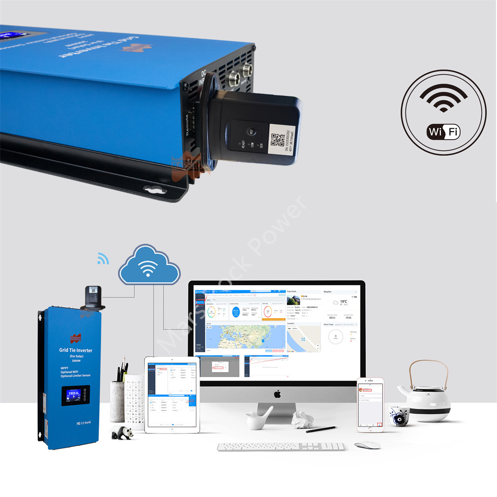 2000W 2상 240V 태양광 인버터, 3M 리미터  - Grid Tie Inverter Limiter 2000W 리뷰 및 가격